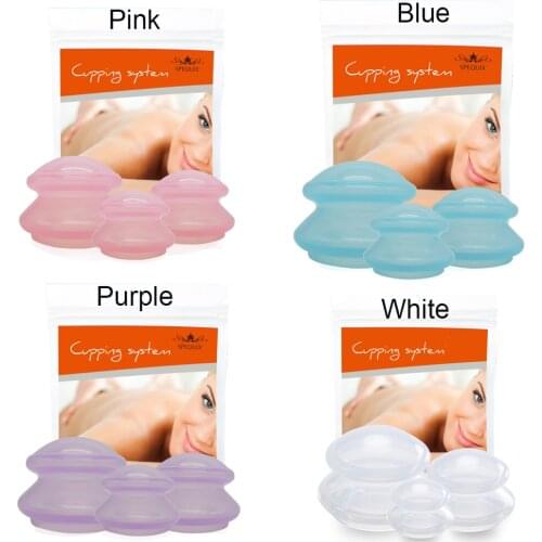 Silicone Vacuum Massage Cup Ventosas Massage Full Body Cups Ventouse Anti Cellulite Weight Loss Cupping Apparatus