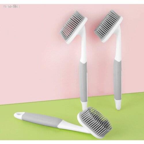 Vanzlife TPR soft glue cleaning pot brush, kitchen utensils dish cup brush, long handle non-stick cleaning brush, Juhe