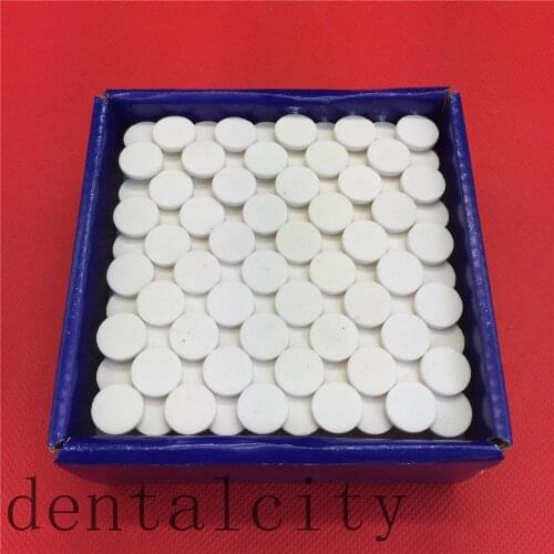 100pcs Dental Gravel Ceramic Round/Mounted Point FG Burs Polisher coarse Dental Materials Dental Lab Equipment