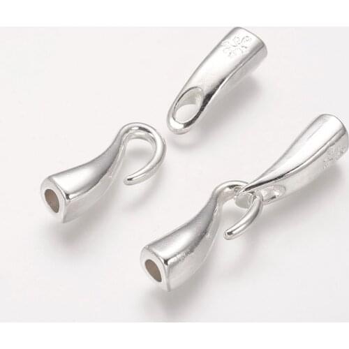 50 Sets Alloy Hook and Eye Clasps Golden Silver Color Links Components for DIY Jewelry Bracelets Necklaces Making Accessories