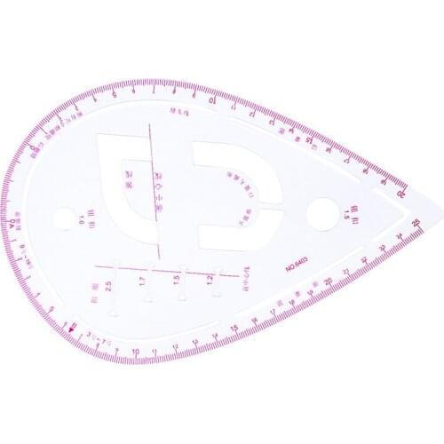 9pcs Sewing French Curve Ruler Measure Dressmaking Tailor Drawing Template Craft Tool Set WY
