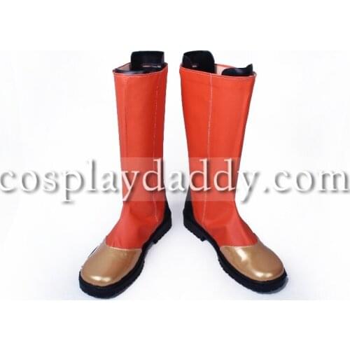Blazblue Game Makoto Girls Cosplay Halloween Long Boots Shoes S008