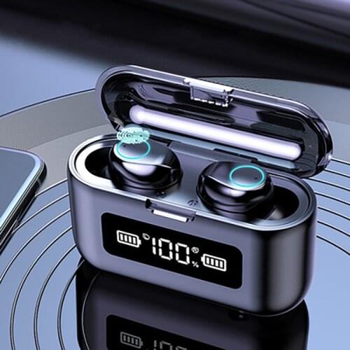 50 pcs set B281 TWS Bluetooth 5.0 Earphones Charging Box Wireless 9D Stereo Sports Waterproof Earbuds Headsets With Microphon