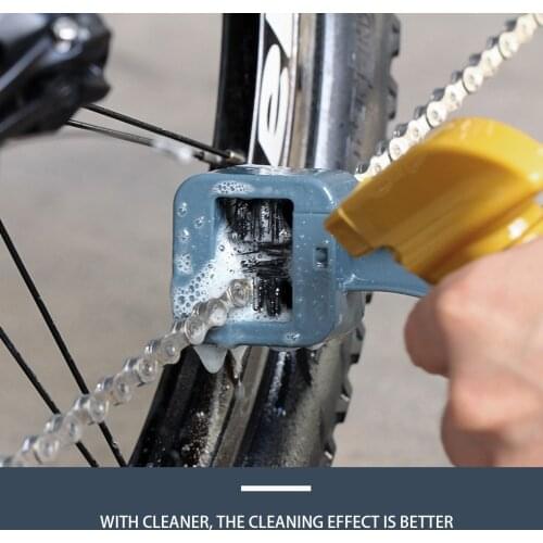 Dropshipping Bicycle Chains Cleaner MTB Road Bike Wash Tools Bicycle Cleaning Brush Portble Bike Motorcycle Gear Brush Accessory