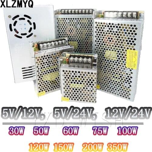 Double Output Switching Power Supply 5V/12V 5V/24V 12V/24V Power Supply Transformer ac dc converter 30W 50W 60W 100W 200W 350W
