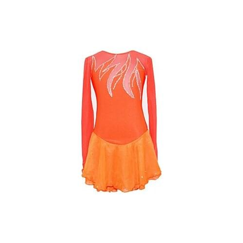 Custom Figure Ice Skating Dresses Adult With Spandex Graceful New Brand Figure Skating Competition Dress DR2605