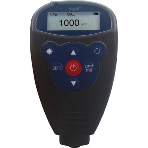 WH82 0-1250um Magnetic + Eddy Current Gauge Car-detector Digital Paint Coating Thickness Paint Thickness Meter