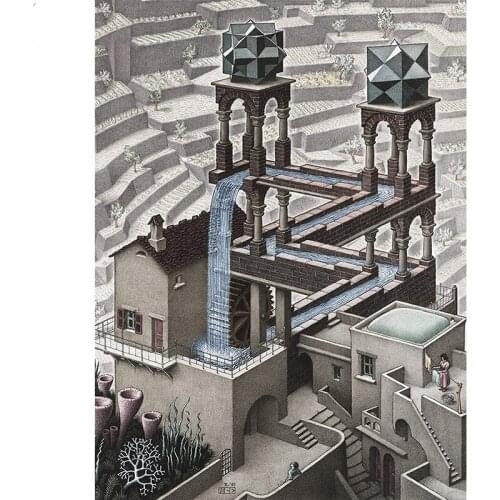 Full Square drill 5D DIY Diamond painting Fantasy castle Diamond Embroidery Mosaic Cross Stitch Rhinestone decoration gift G915