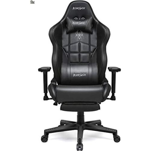 Kirogi Gaming Chair with Footrest Ergonomic Computer Chair with Lumbar Support Adjustable PC Gaming Chair for Adults 003
