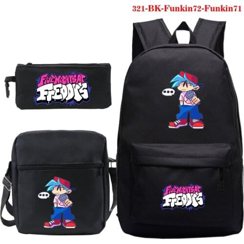 Hot Sale Children School Bag Friday Night Funkin Primary School Backpack Friday Night Funkin Game Print Backpack Girls Schoolbag