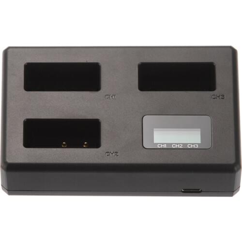 LP-E17 Triple Channel USB Battery Charger USB Cable for Canon EOS 5Ds 6D 7D II III 80D Charger Camera