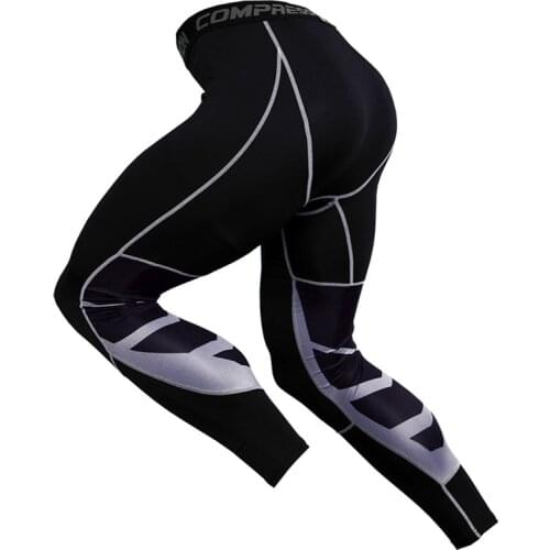Man Compression Basketball Pants Mesh Sports Trousers Sport Tights Running Pants Trousers Fitness Bodybuilding Pants