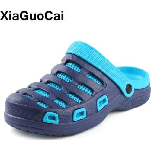 Men Slippers 2020 Summer Casual Home Slipper Quick Dry Clogs Beach Sandals Cheap Garden Shoes Mules Non-slip Bathroom Flip Flops