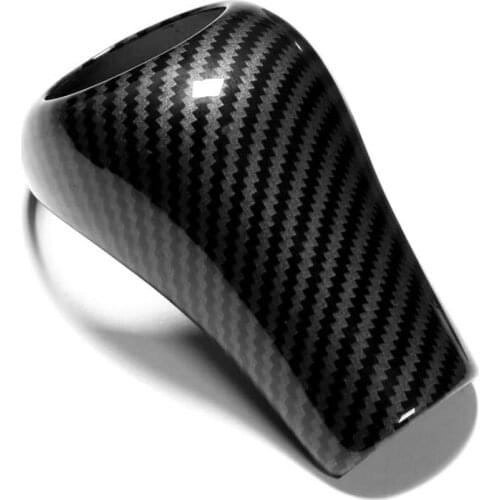 Car Gear Shift Knob Carbon Fiber Cover Interior Styling Sticker Fit For Mercedes Benz A C E G GLS GLK Class CLS Auto Accessories