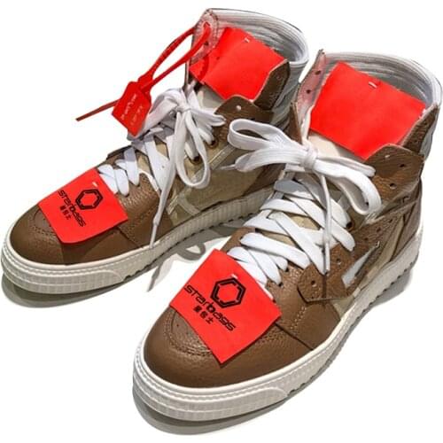 2021 new Franch Lovers with high tops genuine leather Martin boots breathable boots British boots original high quality