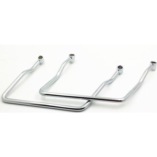 16.5 cm Saddle bag Support Bar Mount Bracket For Honda Shadow ACE VT VT400 VT750