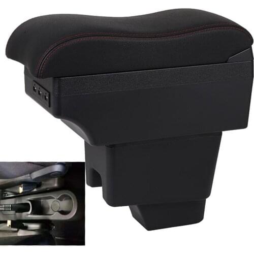 For Renault KAPTUR Armrest box central Store content armrest box with cup holder ashtray with USB interface 2011