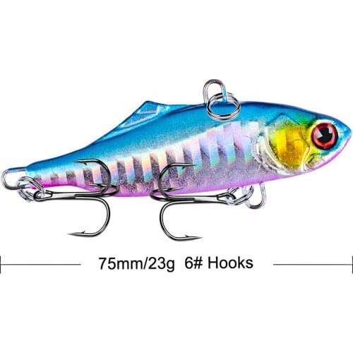 1PC Sinking VIB Pencil Fishing Lure 23g/7.5cm Balancer Plastic isca Artificial Hard Jigging Bait Fishing Tackle Pike Peche