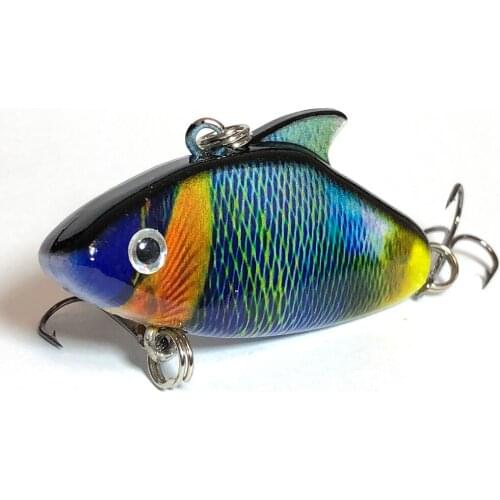 7.9g/5.5cm VIB Fishing Lure fishing lures deep diving lure swimbait ice fish crankbait whopper plopper Sink bass bait japan tack