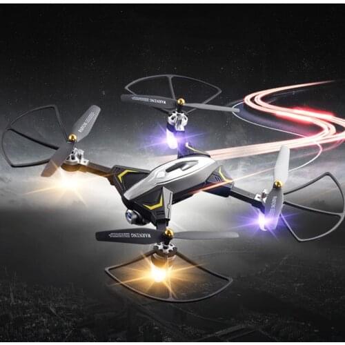 Foldable Four-Axis Drone Aircraft WIFI FPV Aerial Quadrocopter RC Helicopter With Cameras HD 2MP Quadcopter Remote Control Drone