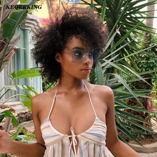 2020 Simple Large Frame Sunglasses Women Quadrilateral Sun Glasses For Women Metal Glasses Feminino Retro Oculos De Sol UV400