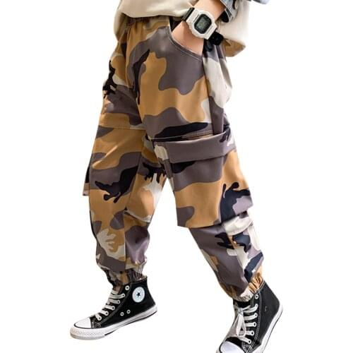 Girls Sport Pants Camouflage Pants For Girl Spring Autumn Pants For Children Casual Style Clothes For Girls