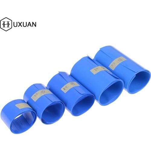 30mm-85mm 18650 Lithium Battery Heat Shrink Tube Tubing Li-ion Wrap Cover Skin PVC Shrinkable Film Tape Sleeves Accessories