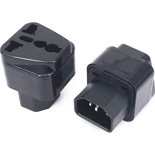 High quality IEC 320 C14 Male to C13 Female 10A Power Adapter PDU UPS