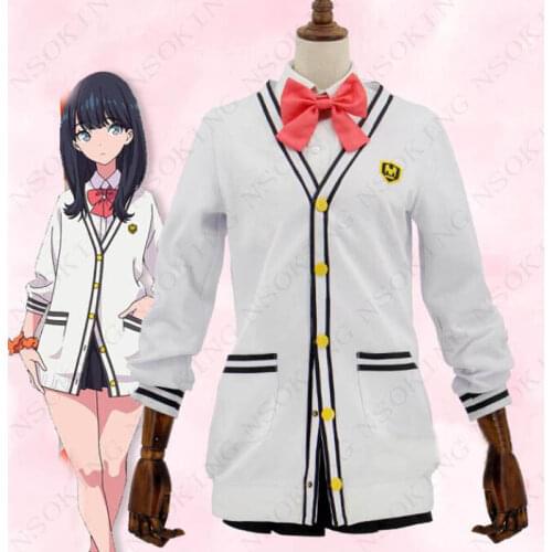 Anime SSSS.GRIDMAN Takarada Rikka Cosplay Costume Custom Made