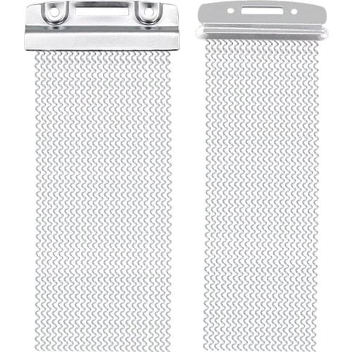 2x Half Design Steel Snare Wire Drum Spring for Children Snare Cajon Box Drums 24 Strand & 20 Strand