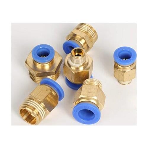 SPC14-04/SPC16-04 External thread through fast plug connector,Pneumatic component,pneumatic quick connector,fitting,air tools
