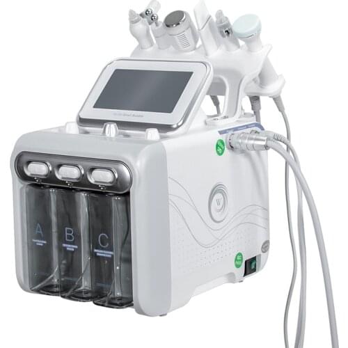 Hydra peel facial machine H2O2 machine Skin Rejuvenation Salon skin scrubber ultrasonic RF machine