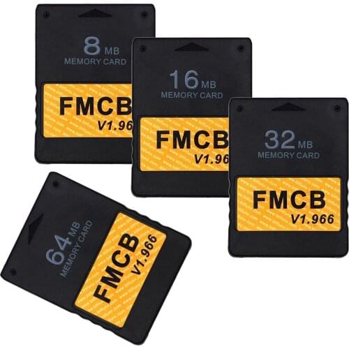 Free McBoot FMCB v1.966 Memory Card Fit for Sony PS2 Help You to Start Games on Your Hard Disk or USB Disk Replace 1pc