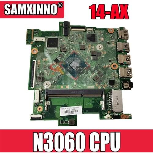For HP 14-AX 14-BE 14T-AX Laptop Motherboard With N3060 CPU 32GeMMC 905305-601 905305-001 DA0P9MB16D0 MB 100% Tested Fast Ship