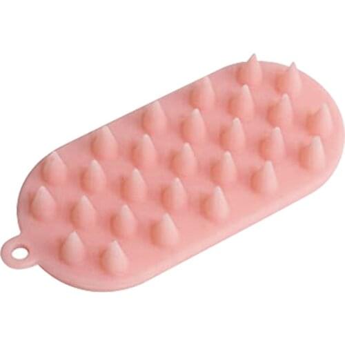 Multifunctional Soft Exfoliating Silicone Bath Shampoo Scrubber Face Scrubber Manual Facial Cleaning Wash Clean Brush