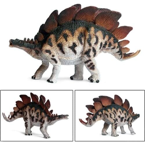 Cartoon Simulation Dinosaur Toy Tyrannosaurus Rex Stickleback Velociraptor For Fans Collection Gift Pterosaur Holiday Figur Q6U3