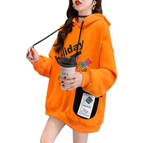 Женские толстовки с надписями ODFVEBX China At AliExpress