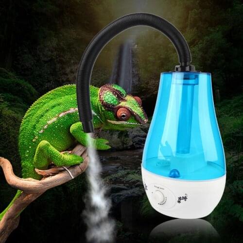 3L Reptile Amphibians Humidifier Portable Super Fogger Vaporizer Fog Maker Generator Terrarium Mute Vaporizer Lizard Humidifier