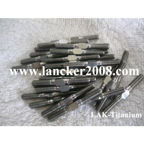 M3x20 Gr5 Titanium alloy steering thread rod/turnbukle serian