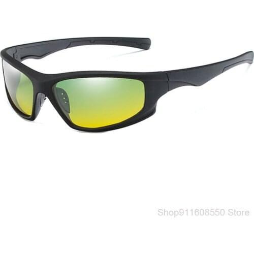 New Mens Yellow Polarized Driving Sunglasses at Night High Quality Vision Day Night Glasses Polarized For Women Safety Eyewear