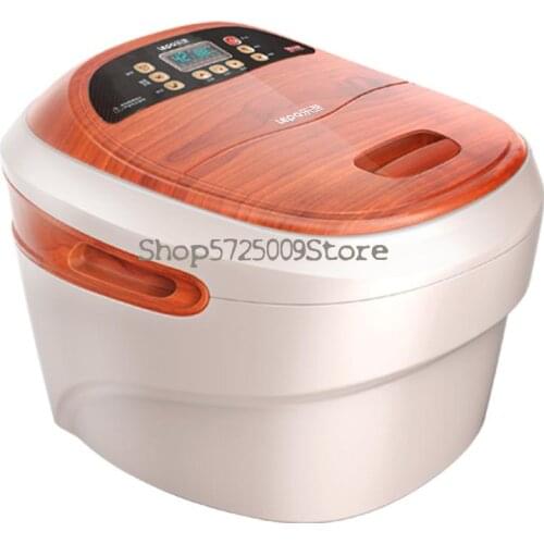 Footbath Fully Automatic Massage Foot Soaking Bucket Electric Heating Footbath for Calf Household Artifact Thermostat