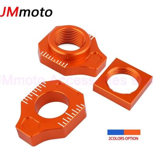 For KTM SX85 SX 85 FREERIDE 250F 250R 350 2012 2013 2014 2015 2016 2017 2018 2019 Motorcycle CNC Rear Axle Block Chain Adjuster