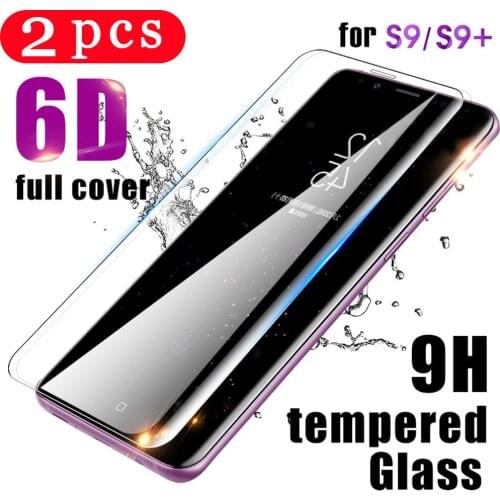 2Pcs for samsung Galaxy S10 S10e S9 S8 plus tempered on glass S5 S6 S7 edge protective film smartphone phone screen protector