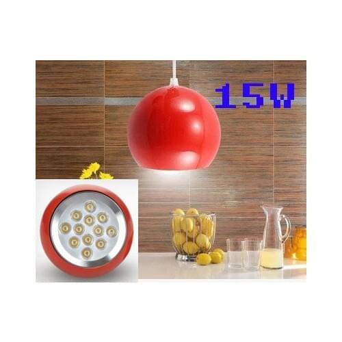AC90-260V 15W Contemporary Led Kitchen Pendant Lighting Free Shipping