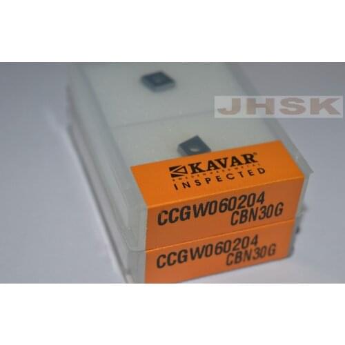 FREE SHIPPING) 2pcs CCGW060204 CBN INSERT Diamond Cutting Tools