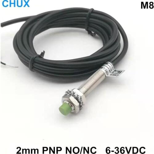 Inductive Proximity Switch PNP m8 NO/NC 3 Wires 24VDC IM8-2-DPA/DPB 2mm Detection sensor Motion Sensor