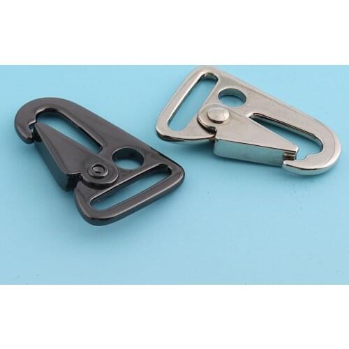 4pcs 25mm Gunmetal Swivel Clasp Metal Lanyard clasp Snap Hook key chains Purse clasp DIY Hardware