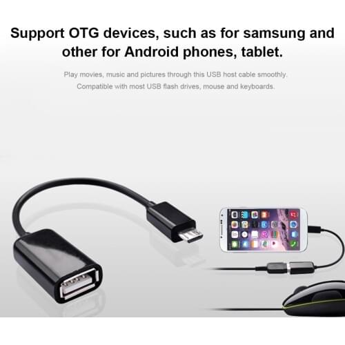 Micro USB OTG Adapter Cable Type C USB Adapter Male To USB 2.0 Female Adapter USB OTG Cable Converter Data Cable For Phone