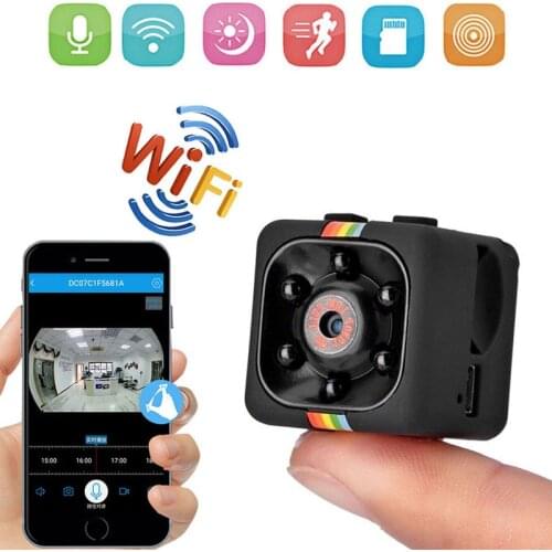 HD 1080P Mini Camera Sport DV Infrared Night Vision Monitor Concealed small Camera Car DVR Recorder CamcorderBuilt-in Battery