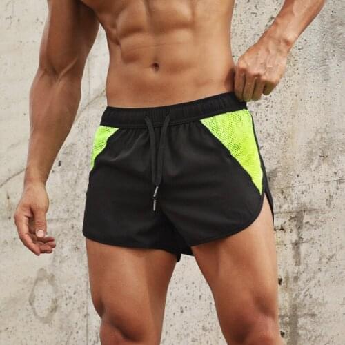 Mens summer quick-drying five-point shorts Men Workout outdoor running training fitness basketball loose breathable shorts